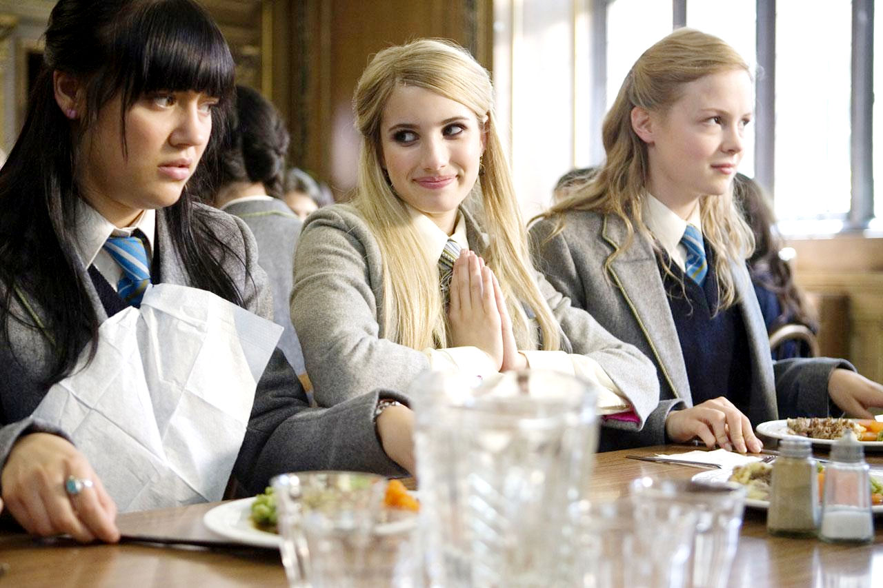 Linzey Cocker, Emma Roberts and Kimberley Nixon in Universal Pictures' Wild Child (2009)
