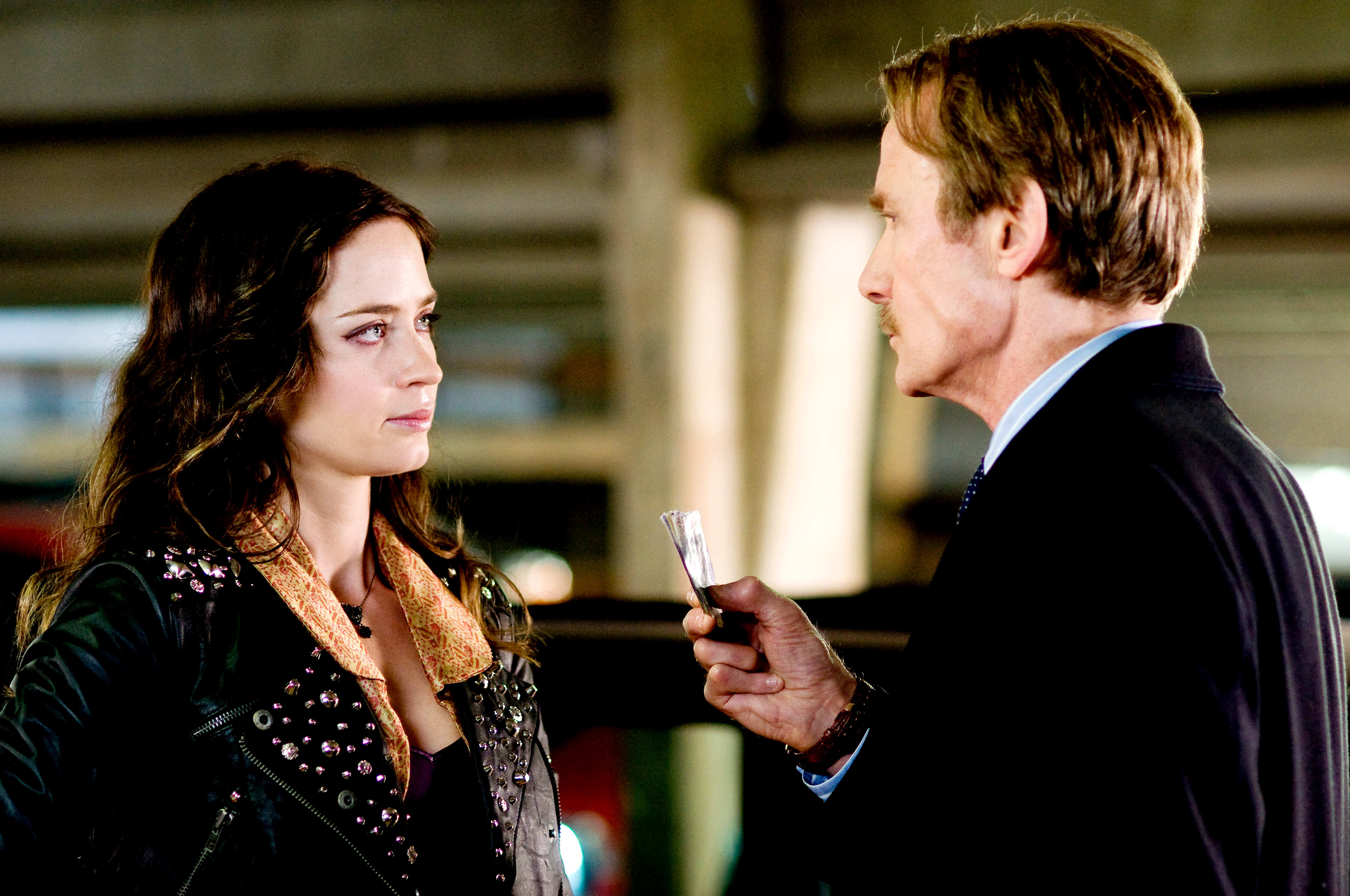 Emily Blunt stars as Rose and Bill Nighy stars as Victor Maynard in Freestyle Releasing's Wild Target (2010)