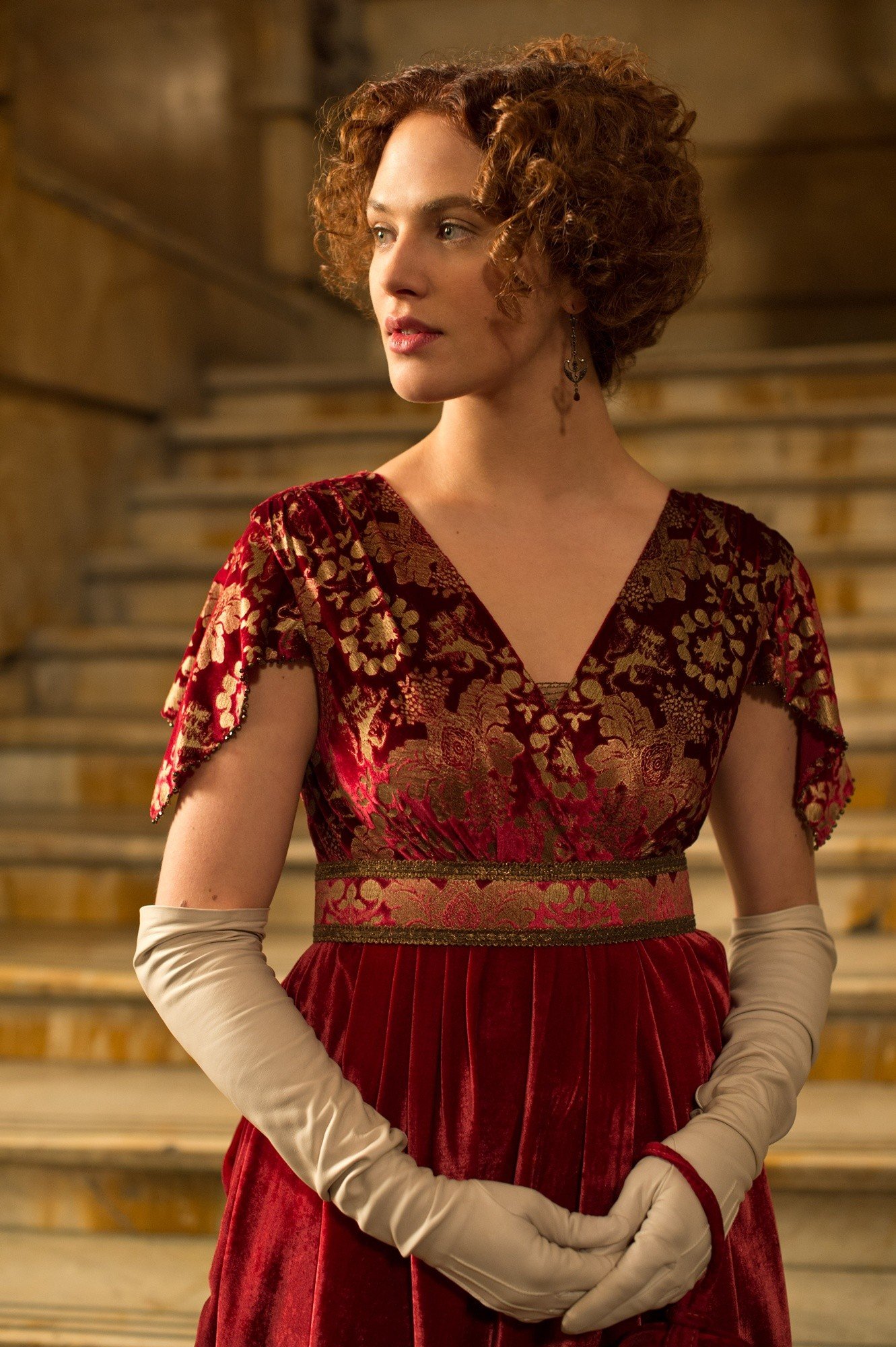 Jessica Brown Findlay stars as Beverly Penn in Warner Bros. Pictures' Winter's Tale (2014)