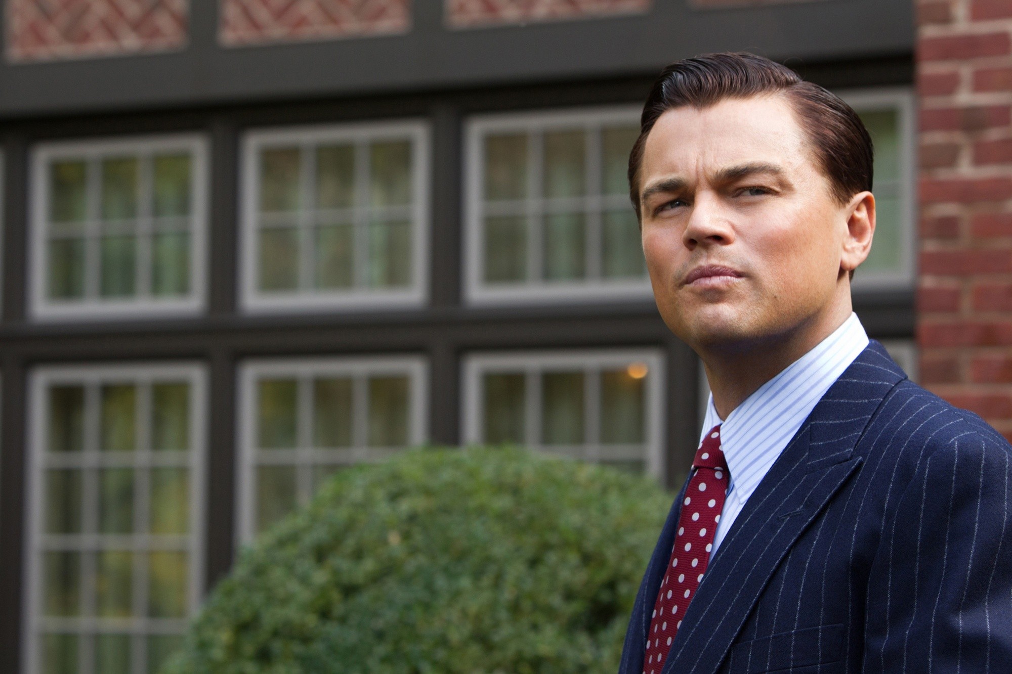 Leonardo DiCaprio stars as Jordan Belfort in Paramount Pictures' The Wolf of Wall Street (2013)