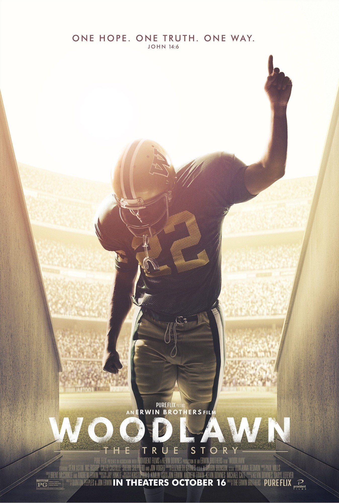 Poster of Pure Flix Entertainment's Woodlawn (2015)