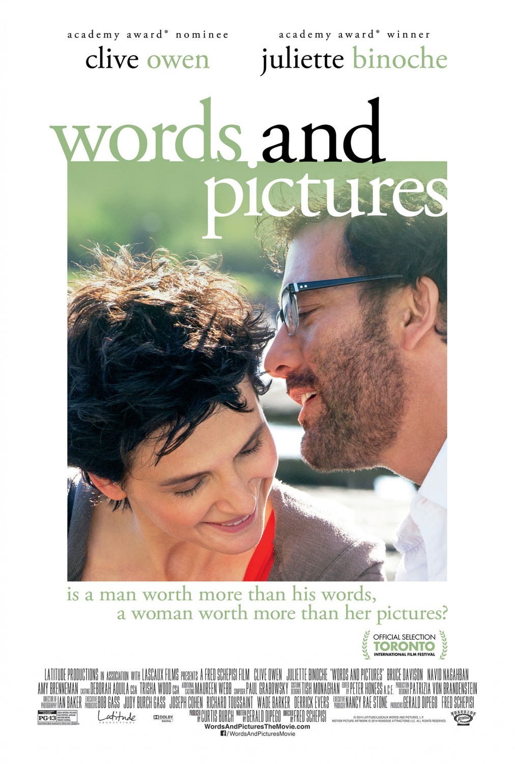 Poster of Roadside Attractions' Words and Pictures (2014)