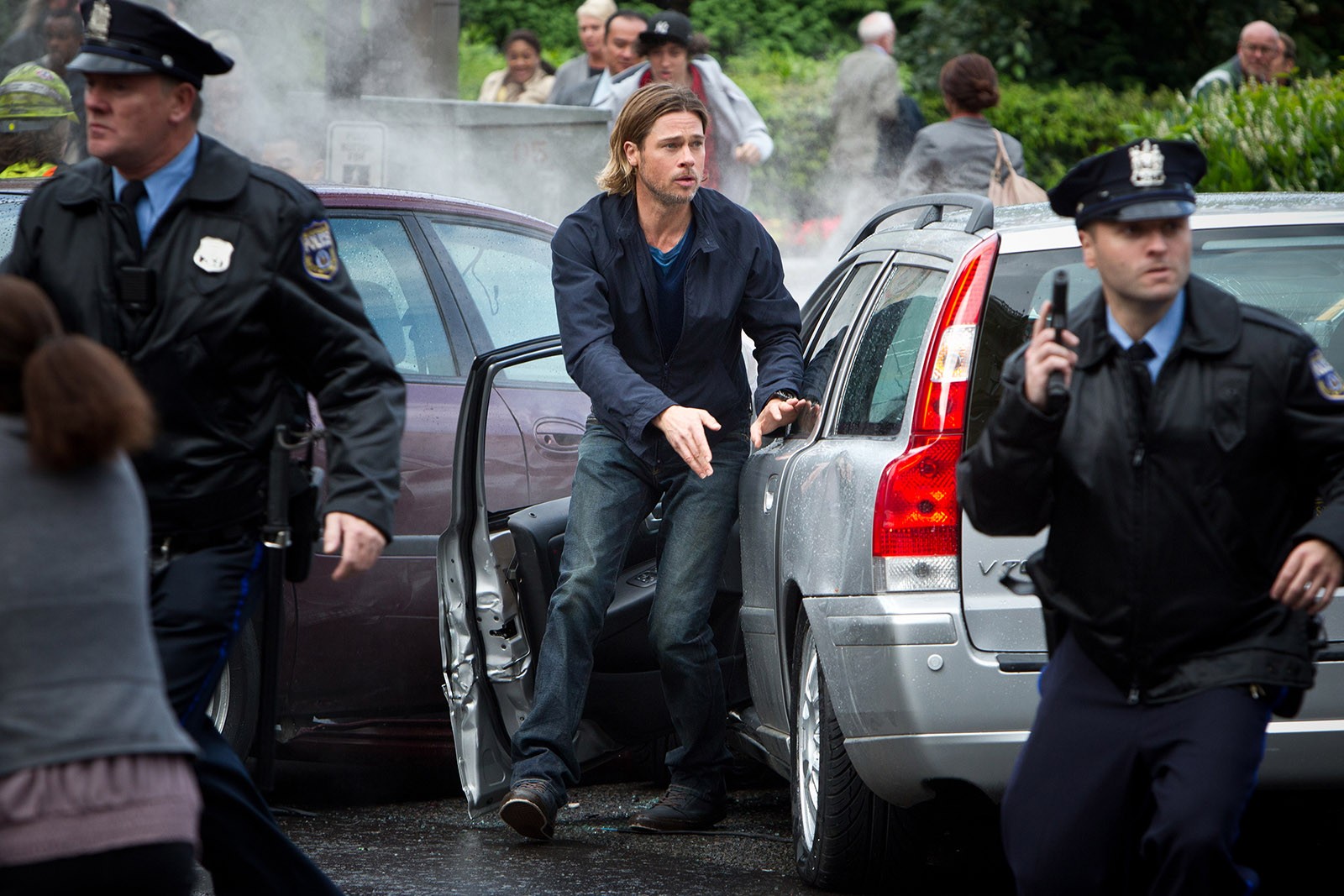 Brad Pitt stars as Gerry Lane in Paramount Pictures' World War Z (2013)