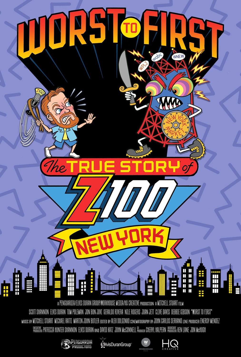 Poster of Worst to First: The True Story of Z100 NYC (2022)