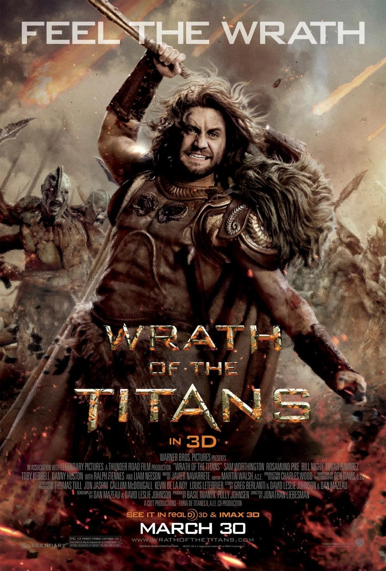 Poster of Warner Bros. Pictures' Wrath of the Titans (2012)