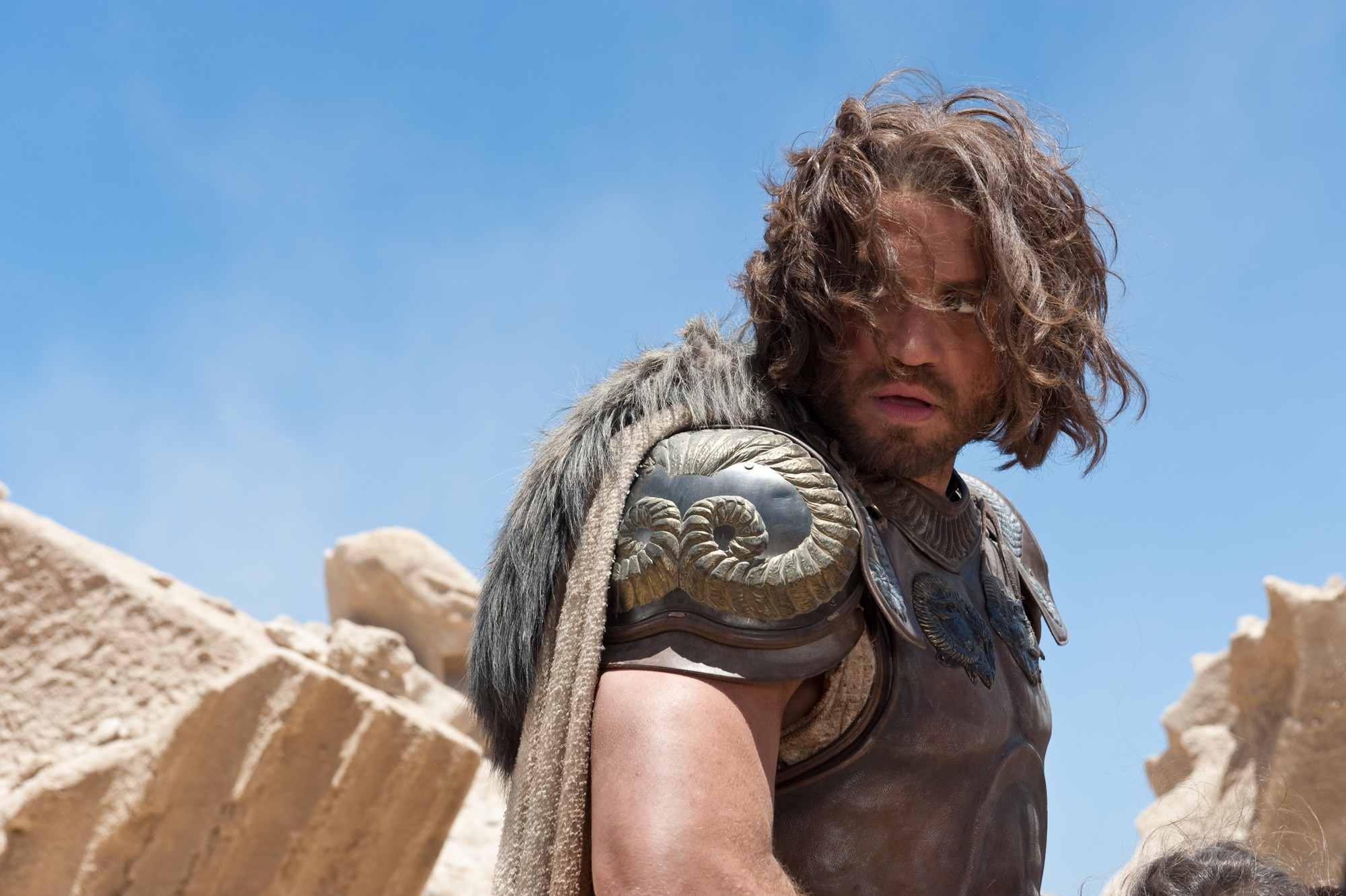 Edgar Ramirez stars as Ares in Warner Bros. Pictures' Wrath of the Titans (2012). Photo credit by Jay Maidment.