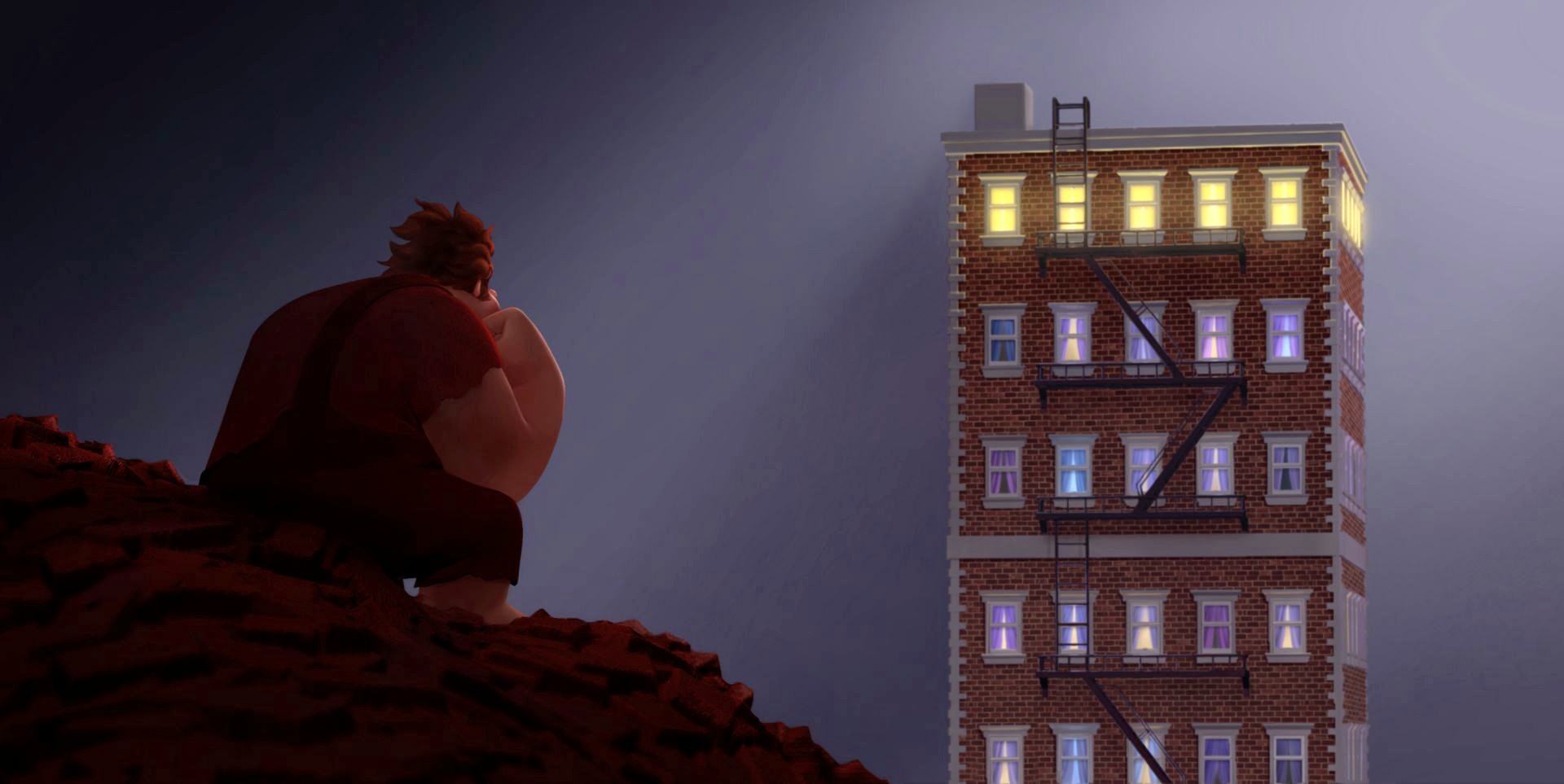 Wreck-It Ralph from Walt Disney Pictures' Wreck-It Ralph (2012)