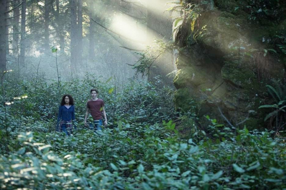 Storm Reid stars as Meg Murry and Levi Miller stars as Calvin in Walt Disney Pictures' A Wrinkle in Time (2018)