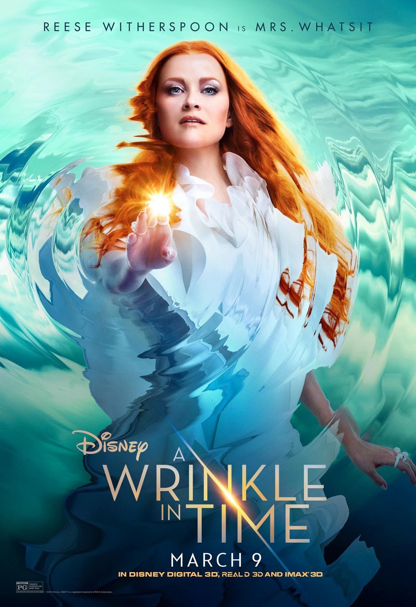 Poster of Walt Disney Pictures' A Wrinkle in Time (2018)