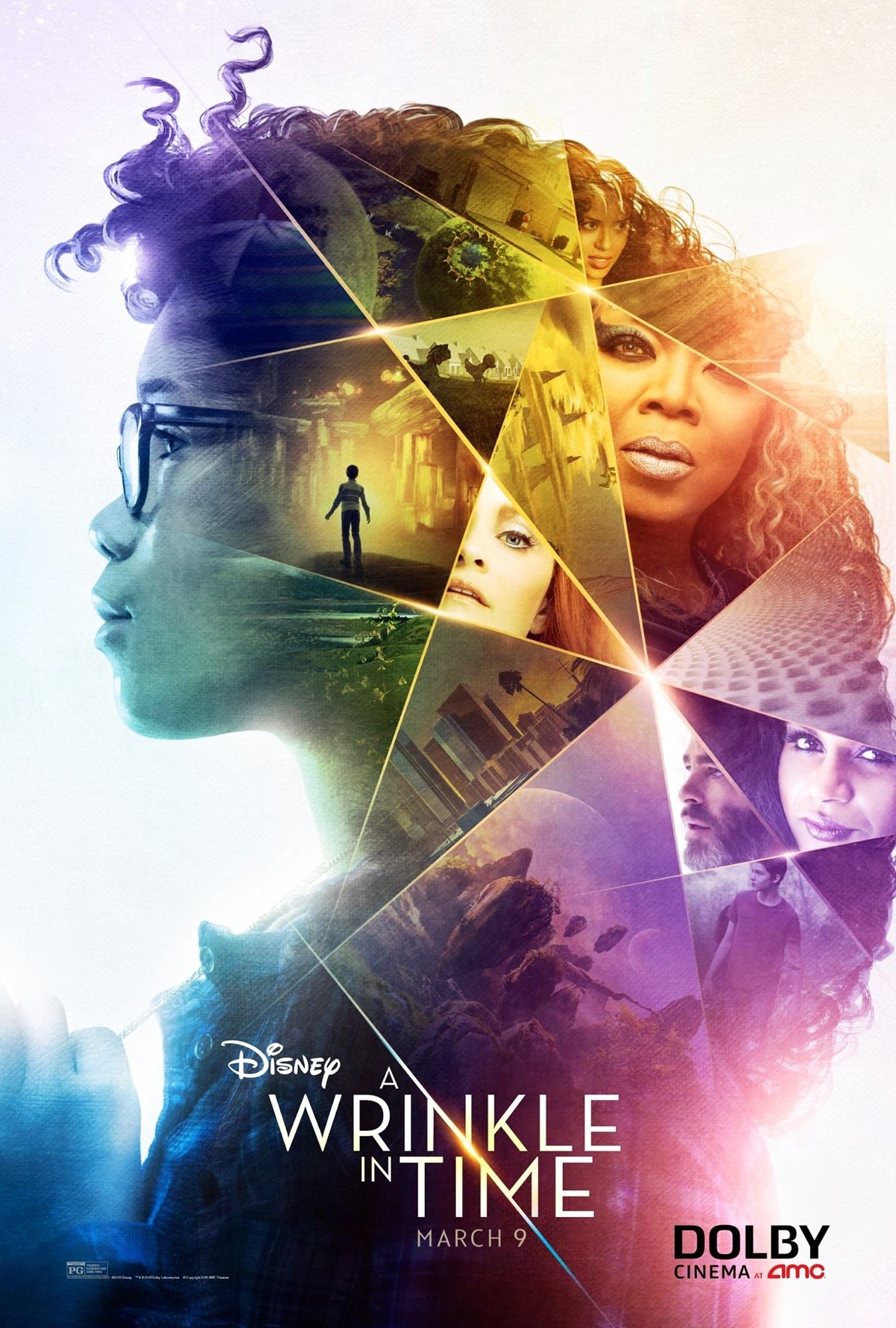 Poster of Walt Disney Pictures' A Wrinkle in Time (2018)