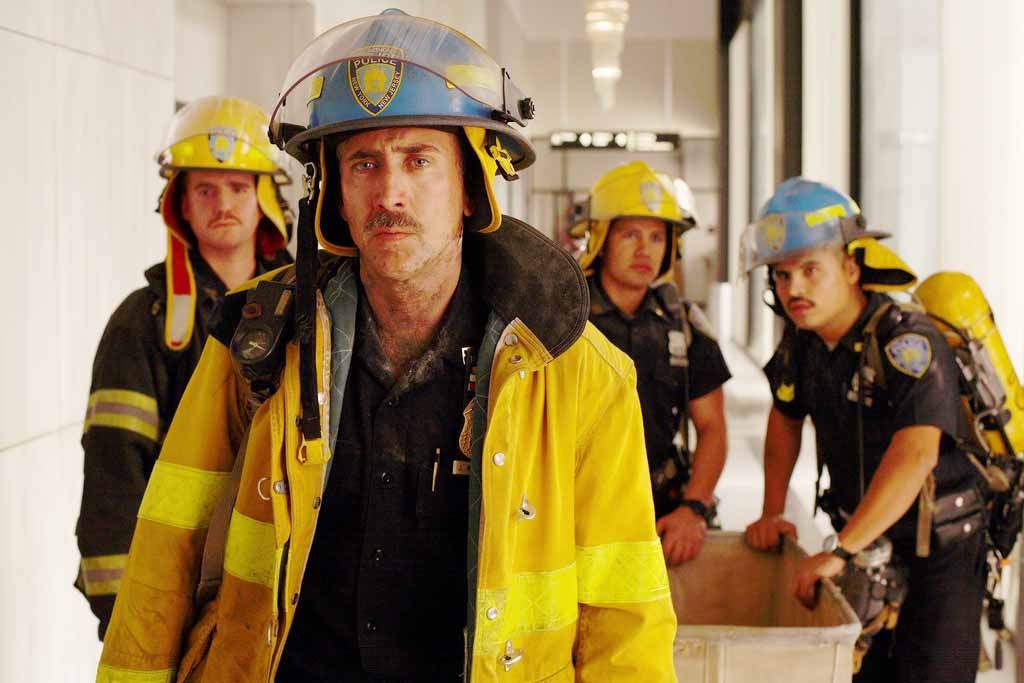 Nicolas Cage as John McLoughlin  in Paramount Pictures' World Trade Center (2006)