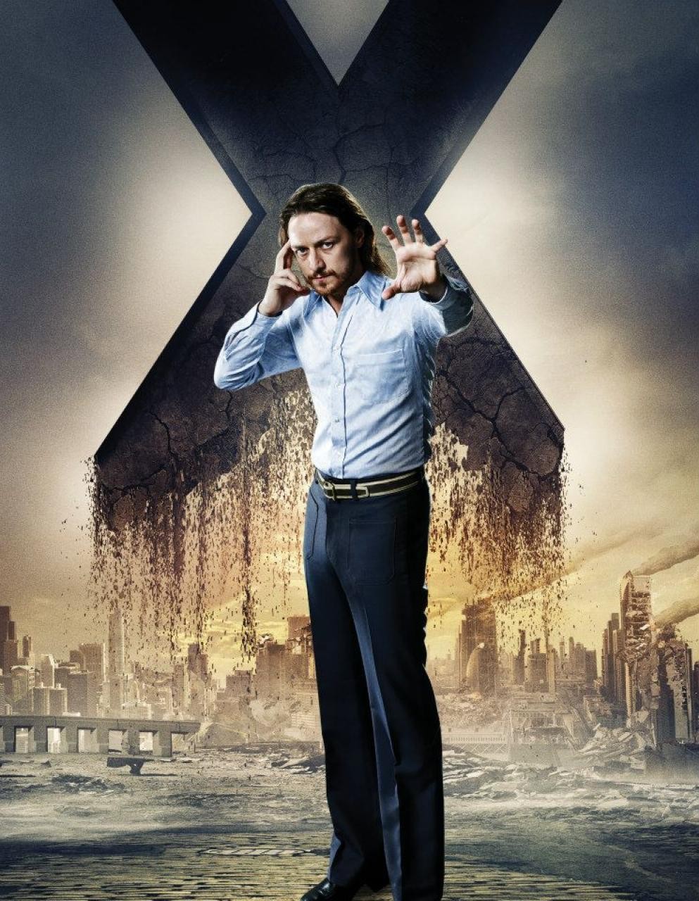 James McAvoy stars as Charles Xavier in 20th Century Fox's X-Men: Days of Future Past (2014)