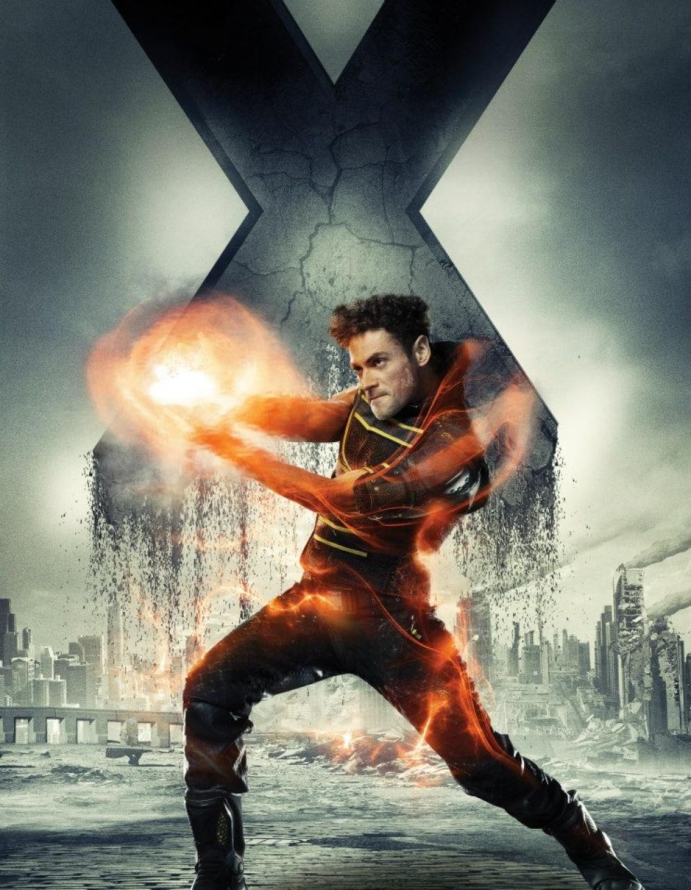 Adan Canto satrs as Roberto da Costa/Sunspot in 20th Century Fox's X-Men: Days of Future Past (2014)