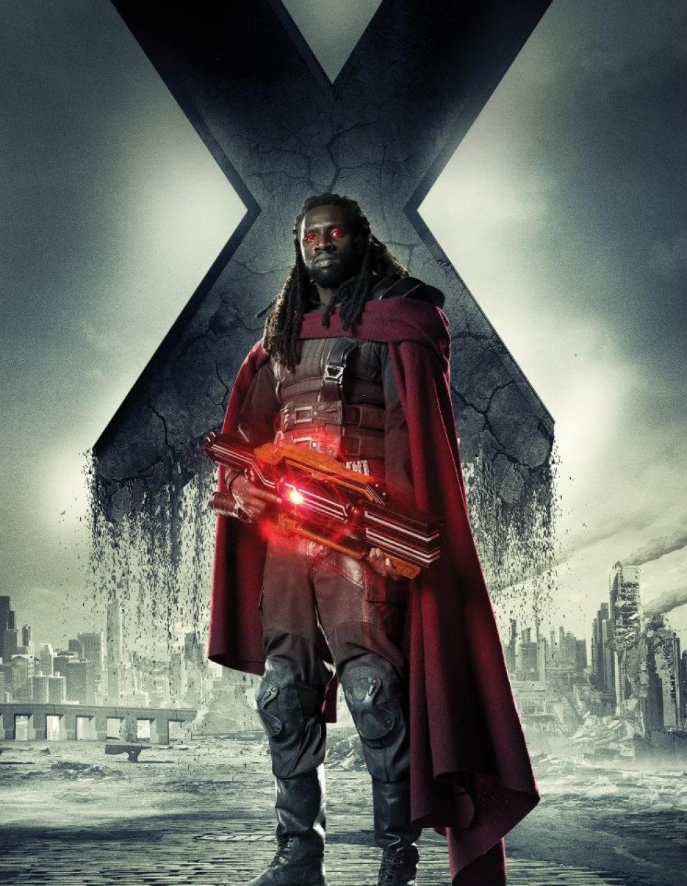 Omar Sy stars as Bishop in 20th Century Fox's X-Men: Days of Future Past (2014)