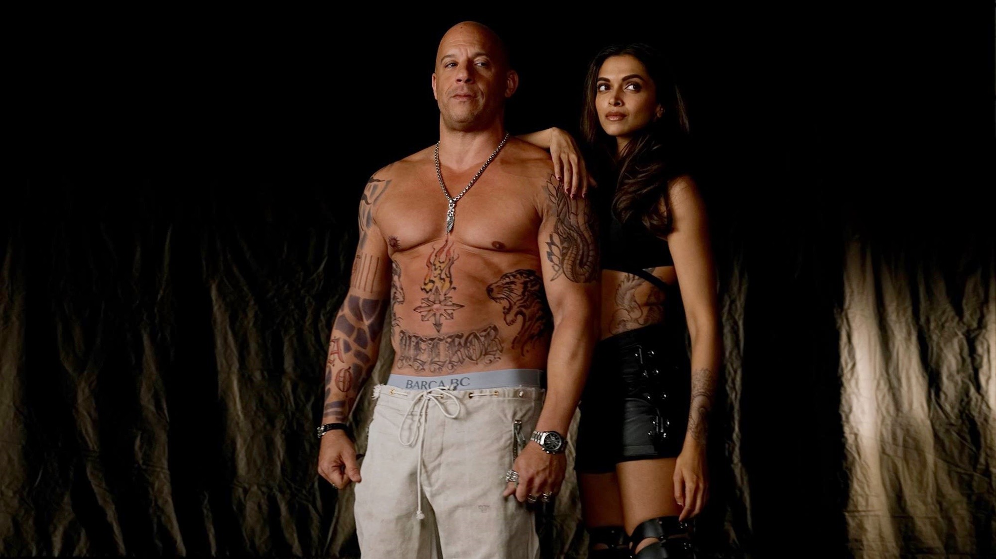 Vin Diesel stars as Xander Cage and Deepika Padukone stars as Serena Unger in Paramount Pictures' XXX: Return of Xander Cage (2017)