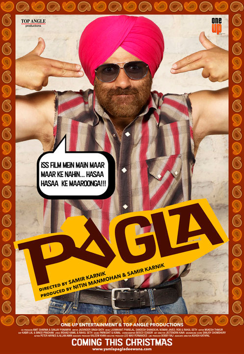 Poster of Eros International's Yamla Pagla Deewana (2011)