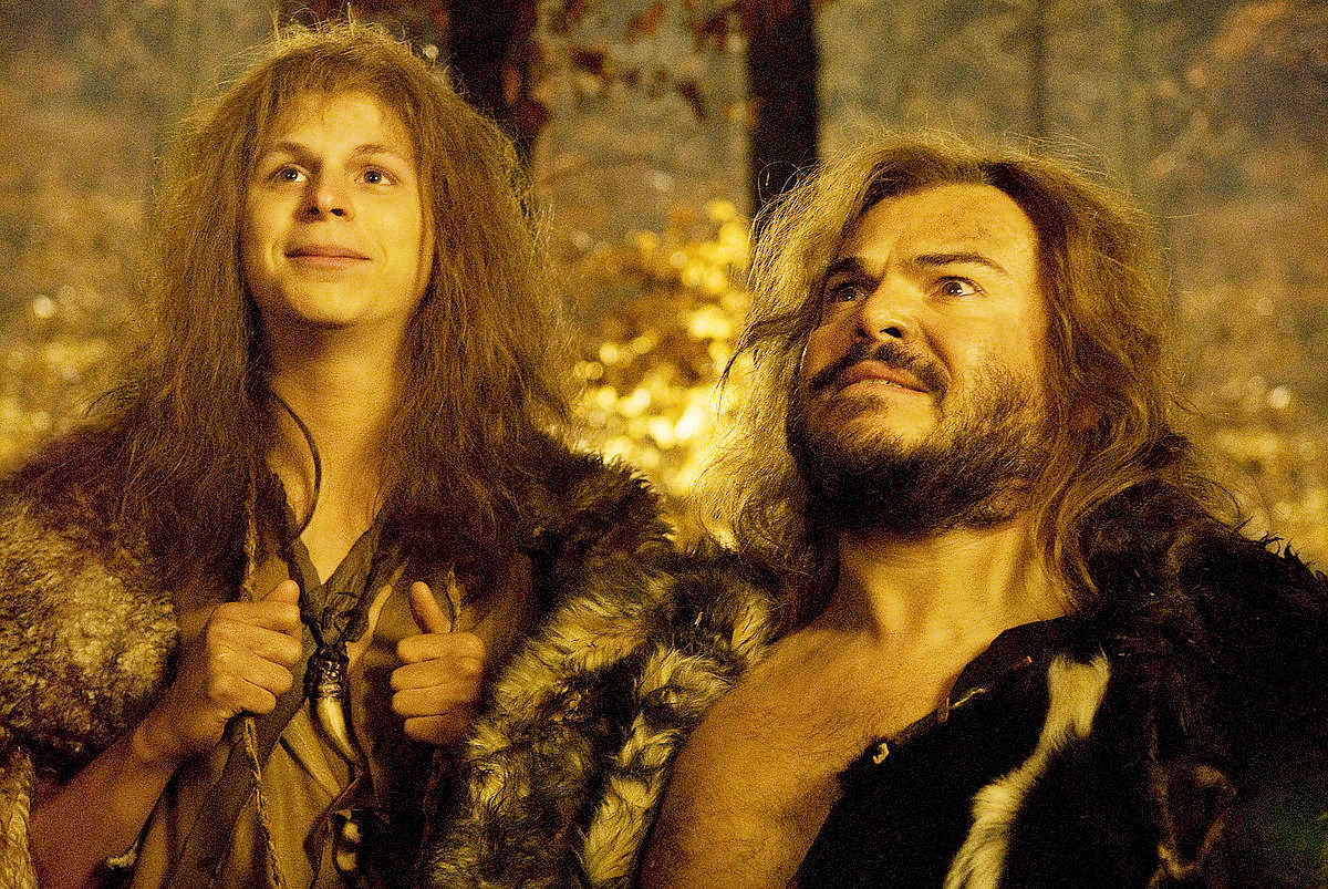 Michael Cera stars as Oh and Jack Black stars as Zed in Columbia Pictures' Year One (2009)