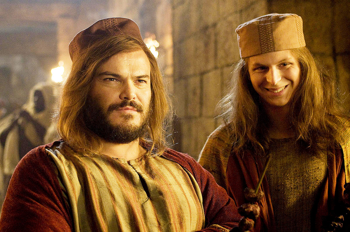 Jack Black stars as Zed and Michael Cera stars as Oh in Columbia Pictures' Year One (2009)