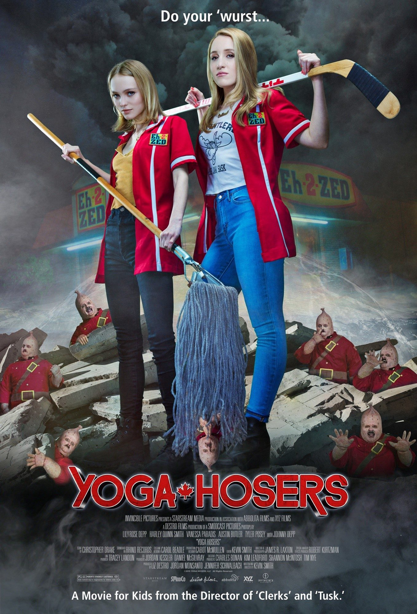 Poster of Invincible Pictures' Yoga Hosers (2016)