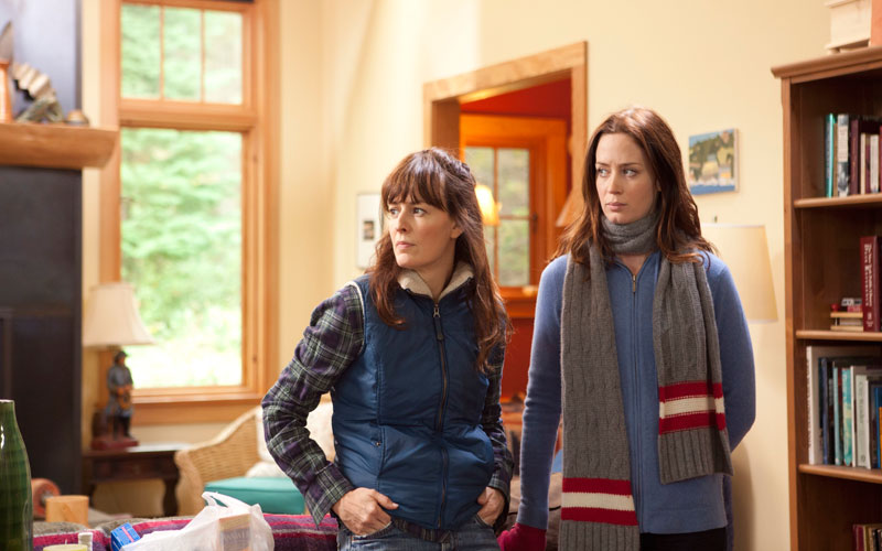 Rosemarie DeWitt stars as Hannah and Emily Blunt stars as Iris in IFC Films' Your Sister's Sister (2012)