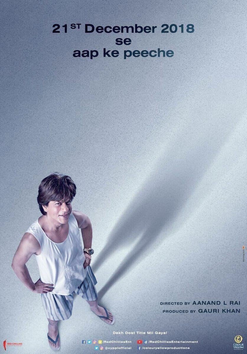 Poster of Red Chillies Entertainment's Zero (2018)
