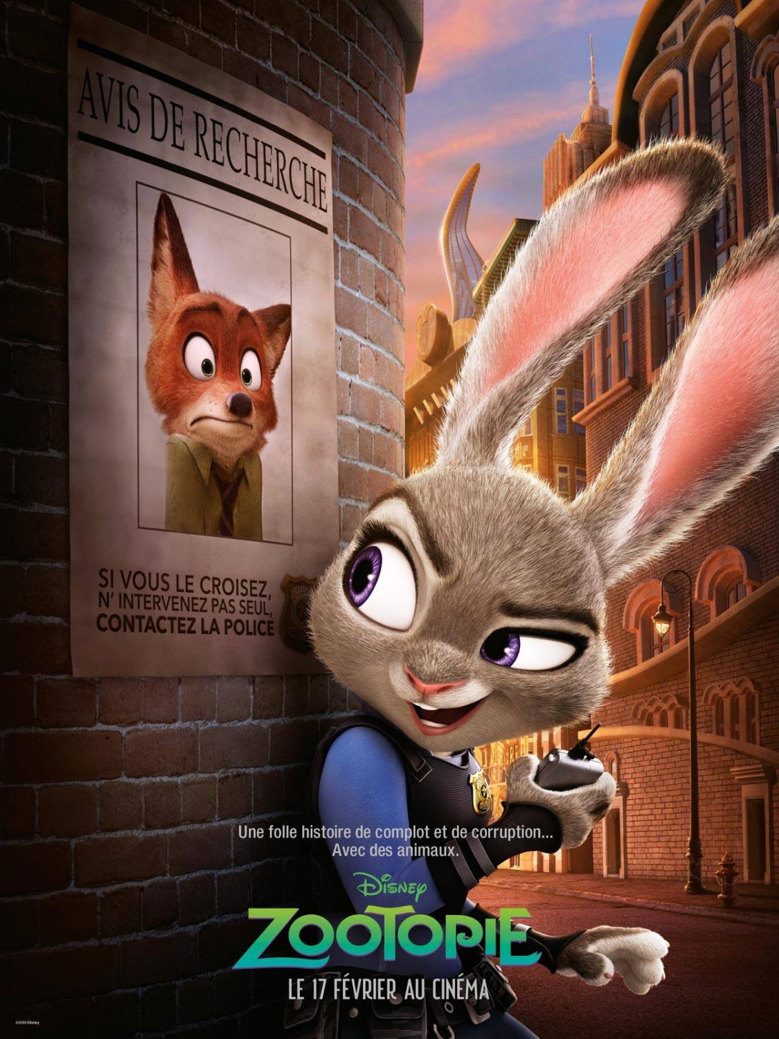 Poster of Walt Disney Pictures' Zootopia (2016)