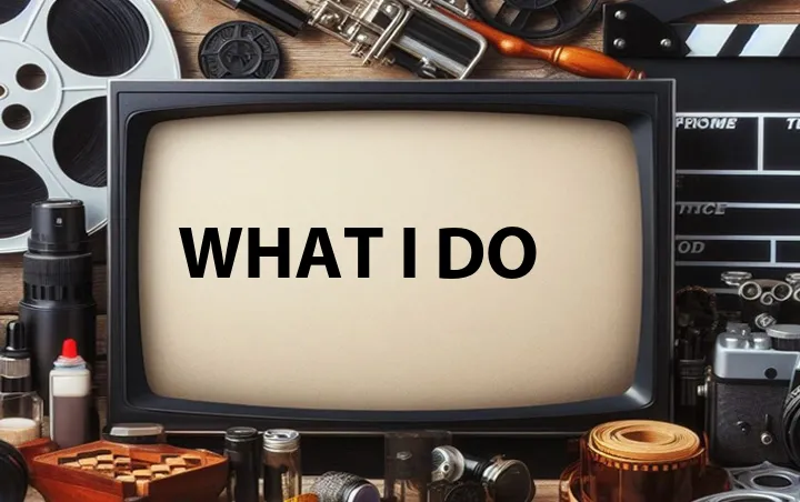 What I Do