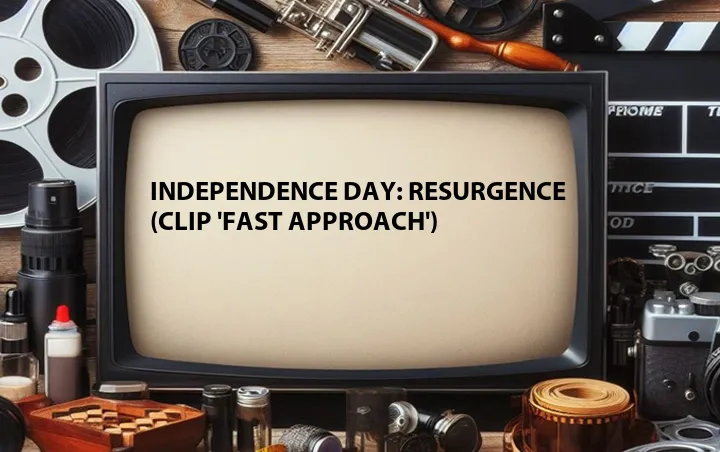 Independence Day: Resurgence (Clip 'Fast Approach')