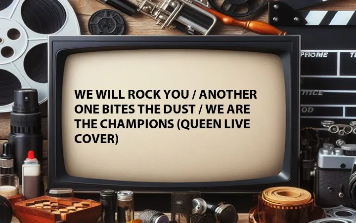 We Will Rock You / Another One Bites the Dust / We Are the Champions (Queen Live Cover)