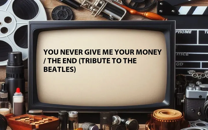 You Never Give Me Your Money / The End (Tribute to The Beatles)