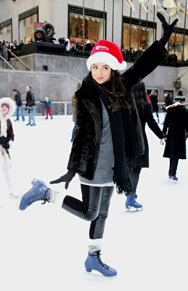 Shay Mitchell;<br>ABC Family's Winter Wonderland