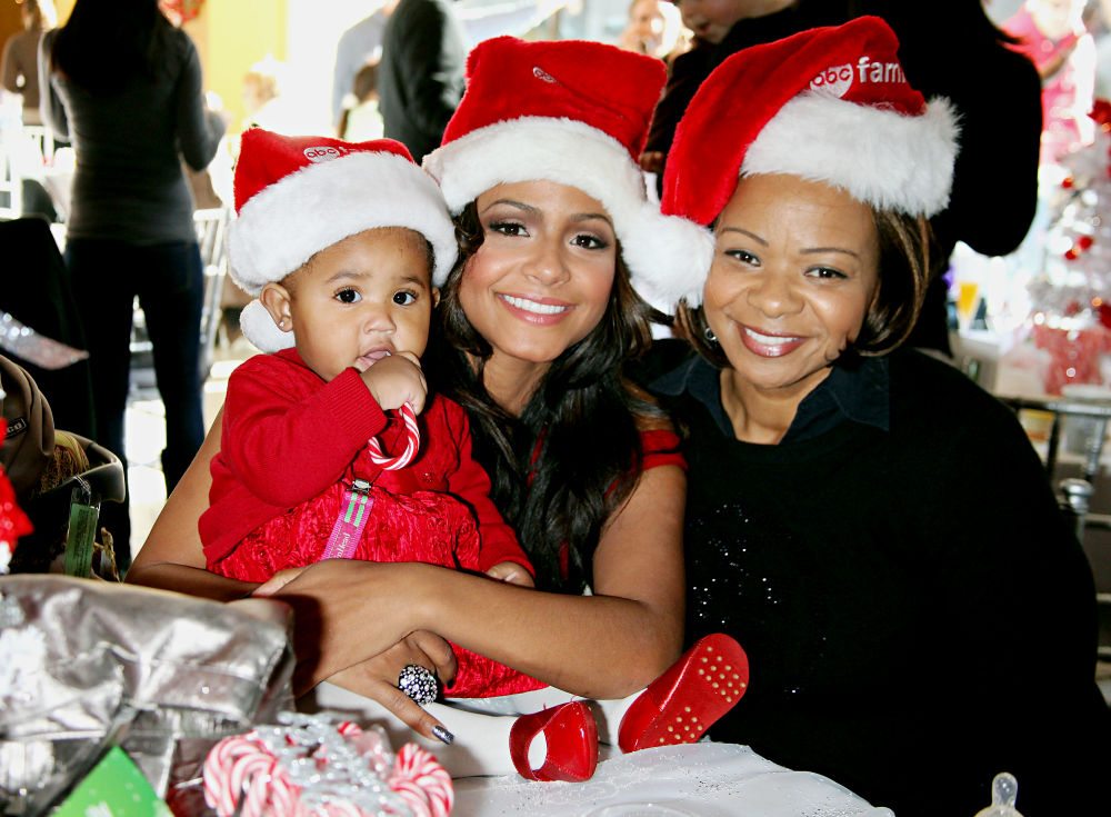 Christina Milian;Carmen Milian;<br>ABC Family's Winter Wonderland