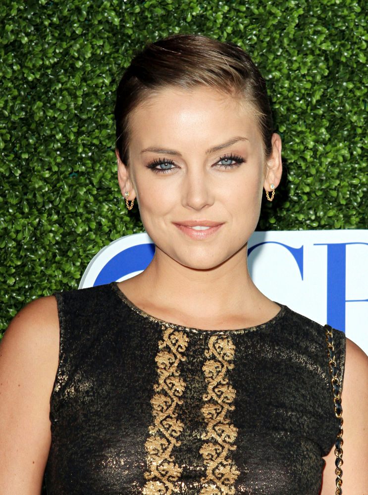 Jessica Stroup;<br>2010 CBS, CW, Showtime Summer Press Tour Party