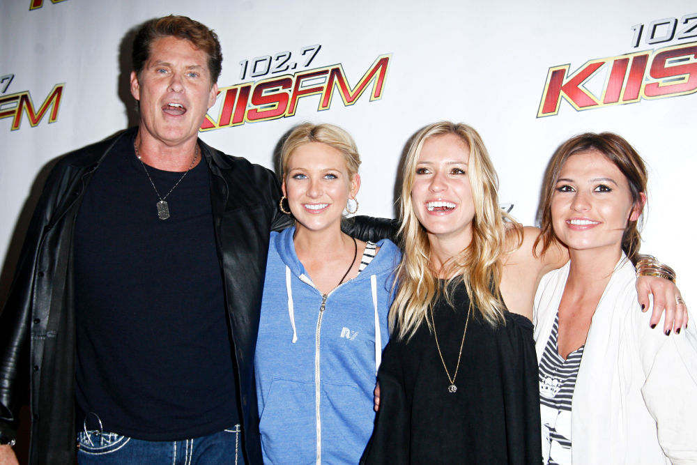 David Hasselhoff;Stephanie Pratt;Kristin Cavallari;Stacie Hall;<br>KIIS FM's Wango Tango 2010 - Arrivals