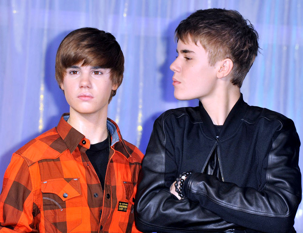 Justin Bieber;<br>Justin Bieber Attends His Waxwork Unveiling