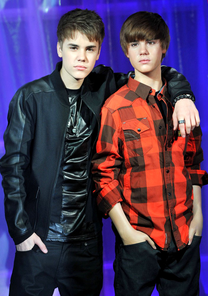 Justin Bieber;<br>Justin Bieber Attends His Waxwork Unveiling