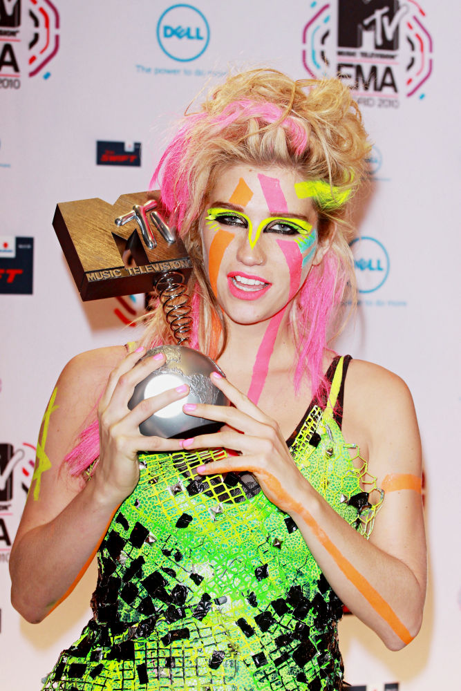 Ke$ha;<br>MTV Europe Music Awards 2010 - Press Room