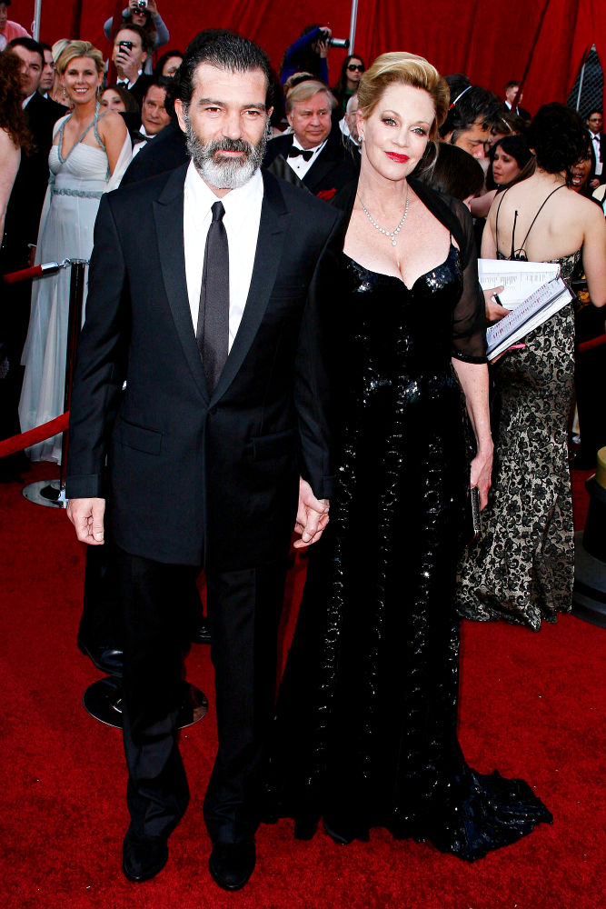 Antonio Banderas;Melanie Griffith;<br>The 82nd Annual Academy Awards (Oscars) - Arrivals