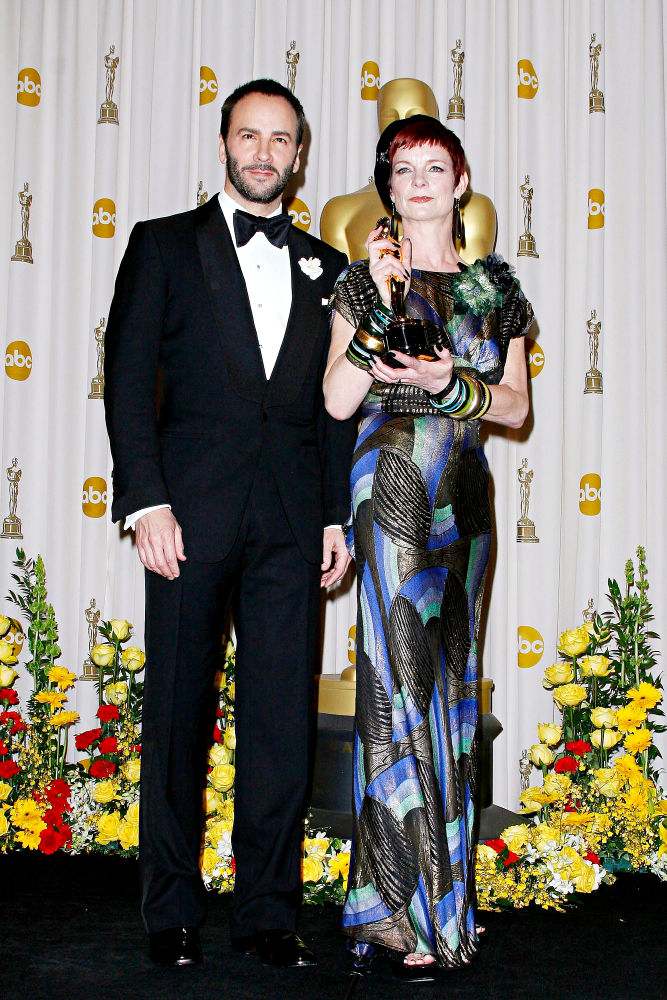 Tom Ford;Sandy Powell;<br>The 82nd Annual Academy Awards (Oscars) - Press Room
