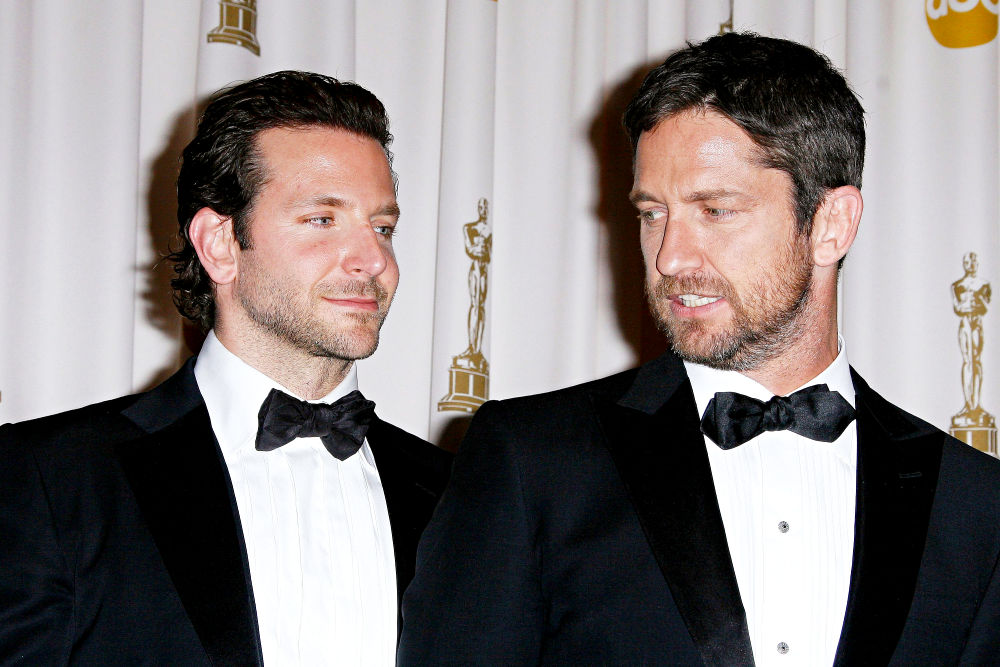 Bradley Cooper;Gerard Butler;<br>The 82nd Annual Academy Awards (Oscars) - Press Room