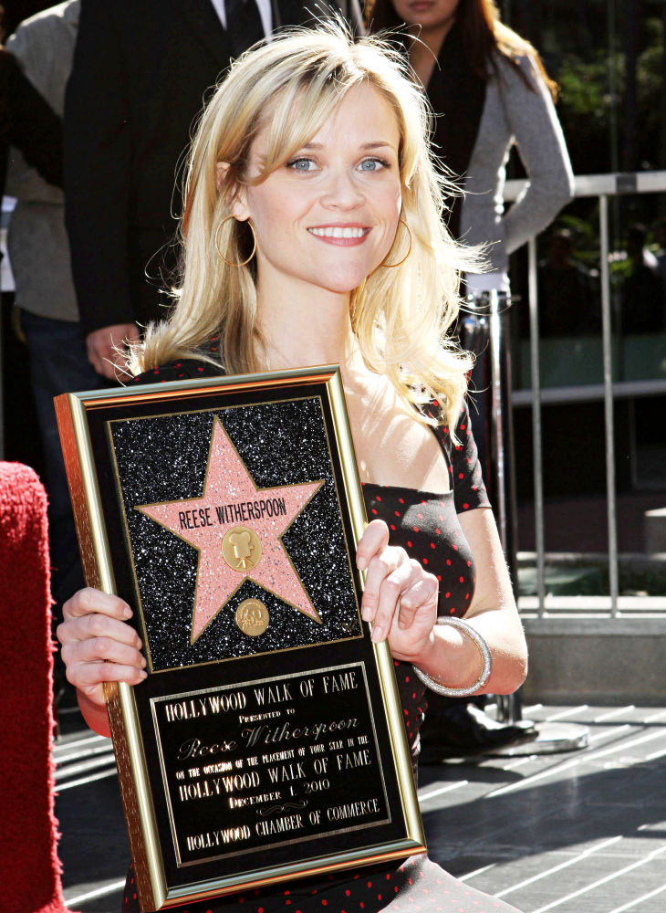 Reese Witherspoon;<br>Reese Witherspoon Hollywood Walk of Fame Star Induction Ceremony