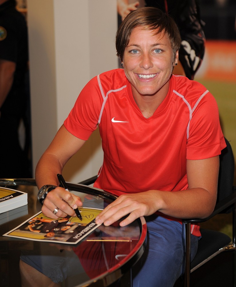 Abby Wambach;<br>The U.S. Women's National Soccer Team Appears at Macy's Town Center Mall