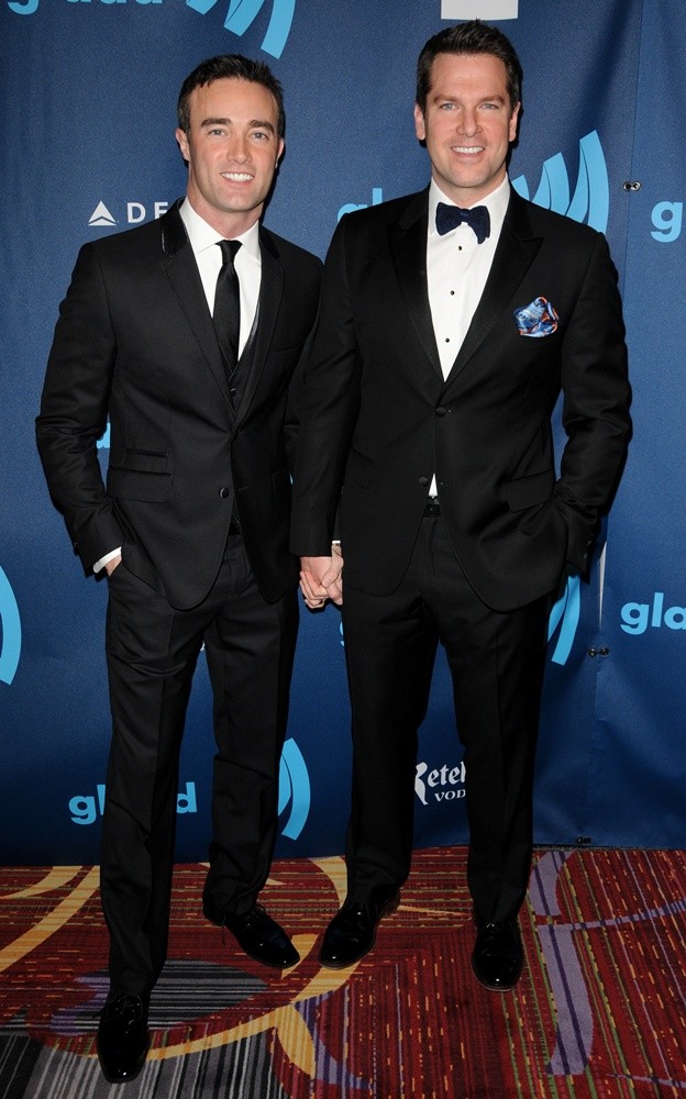 Patrick Abner;Thomas Roberts;<br>24th Annual GLAAD Media Awards - Arrivals