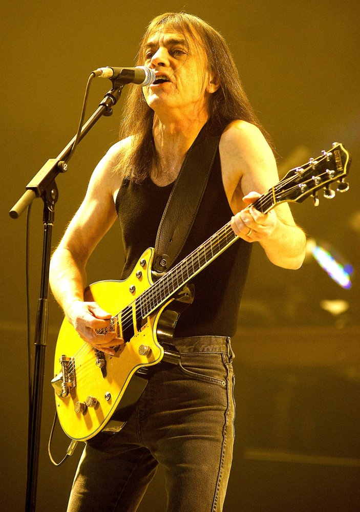 malcolm-young Picture 1 - AC-DC Performing Live During Their Black Ice ...