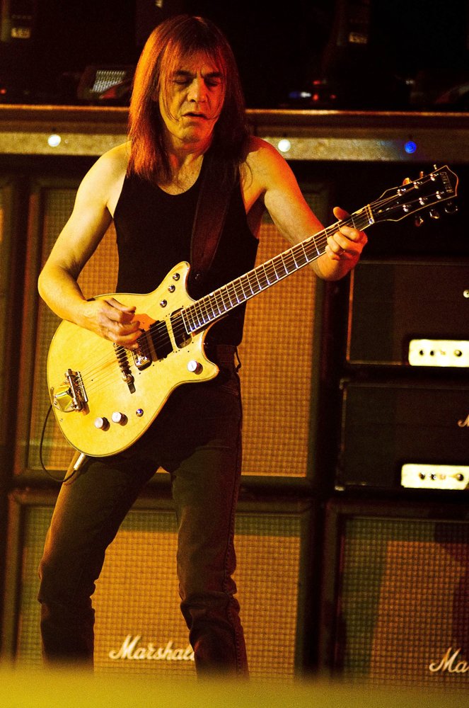 malcolm-young Picture 1 - AC-DC Performing Live During Their Black Ice ...