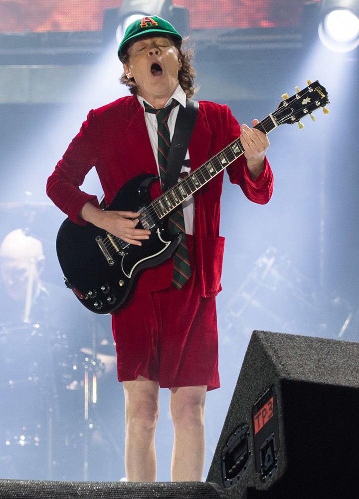 AC-DC Perform Live as Part of Their Rock or Bust World Tour
