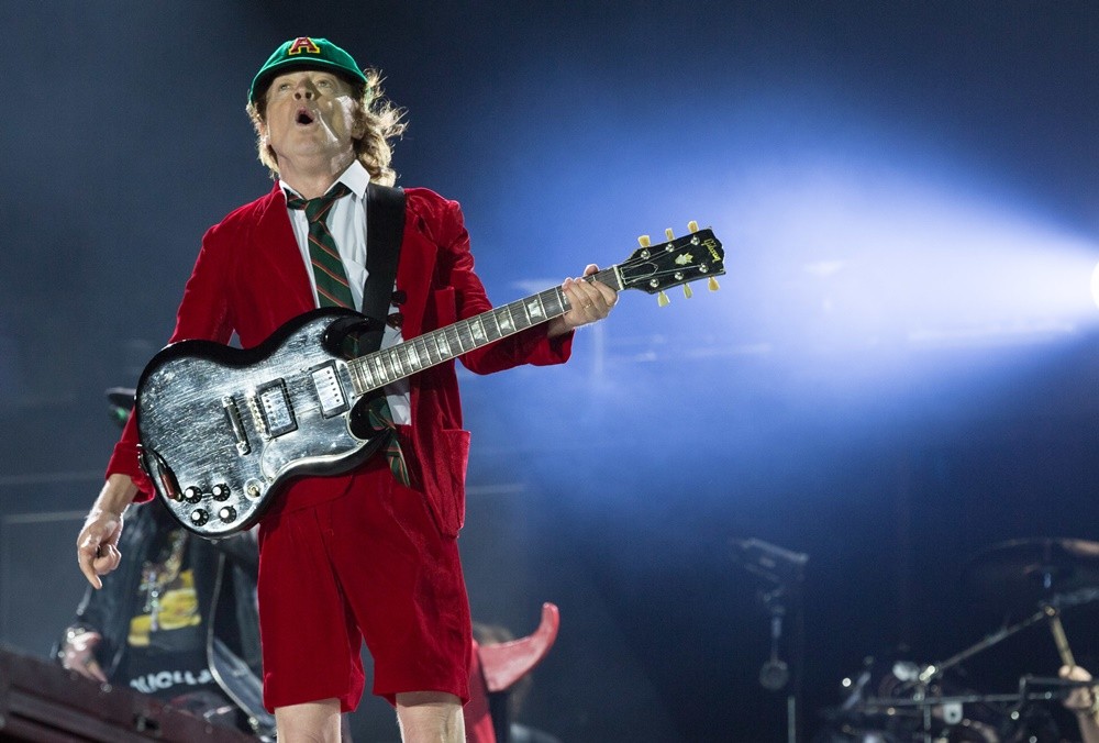 AC-DC Perform Live as Part of Their Rock or Bust World Tour