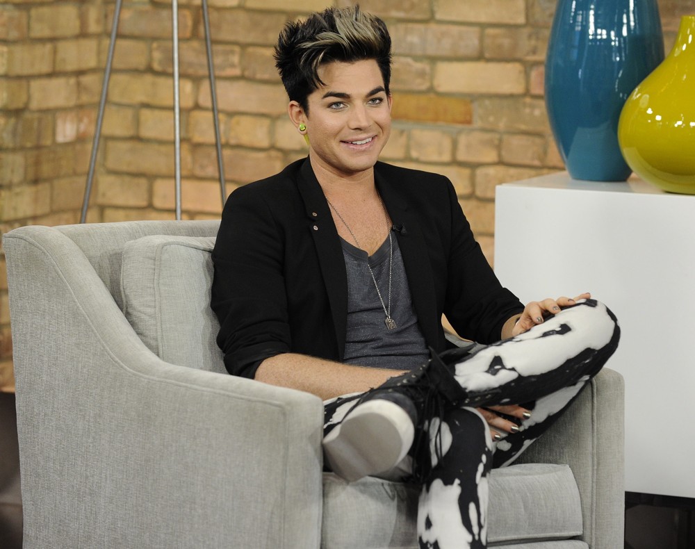 Adam Lambert;<br>Adam Lambert Appears on The Marilyn Denis Show Promoting His Album Trespassing