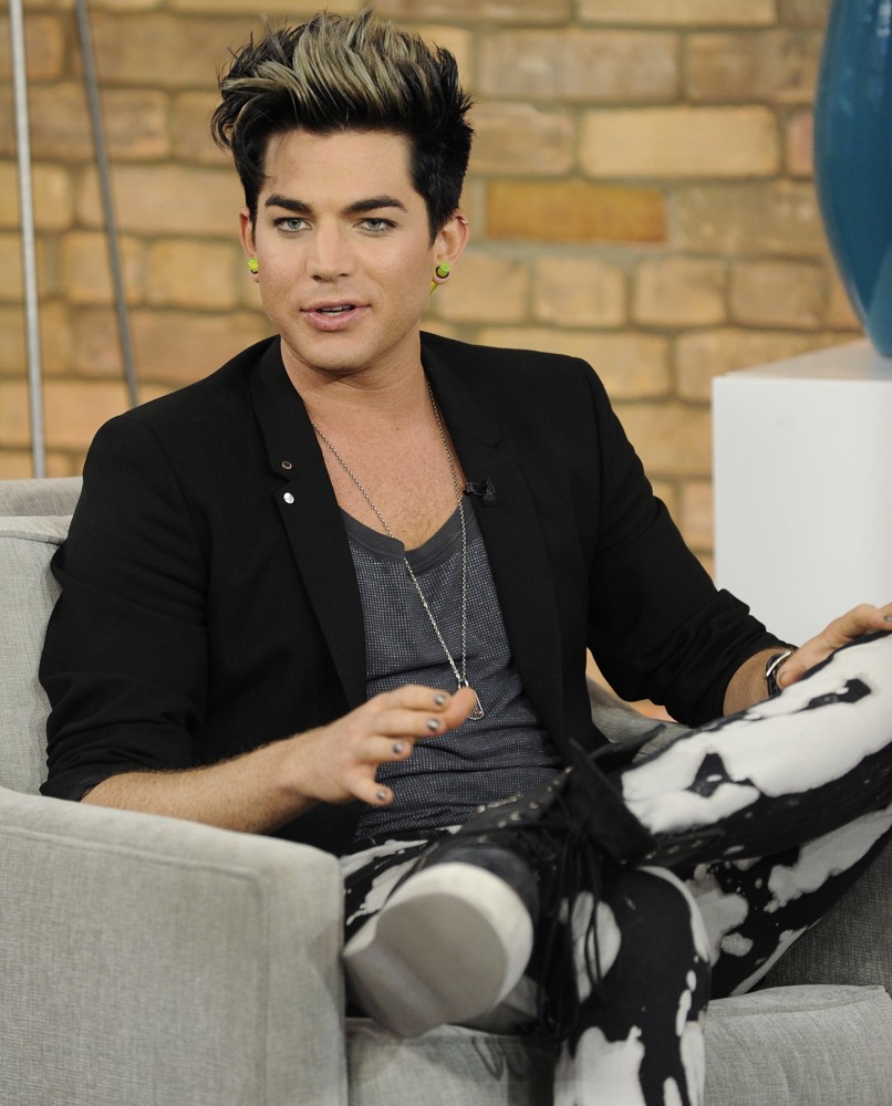 Adam Lambert;<br>Adam Lambert Appears on The Marilyn Denis Show Promoting His Album Trespassing