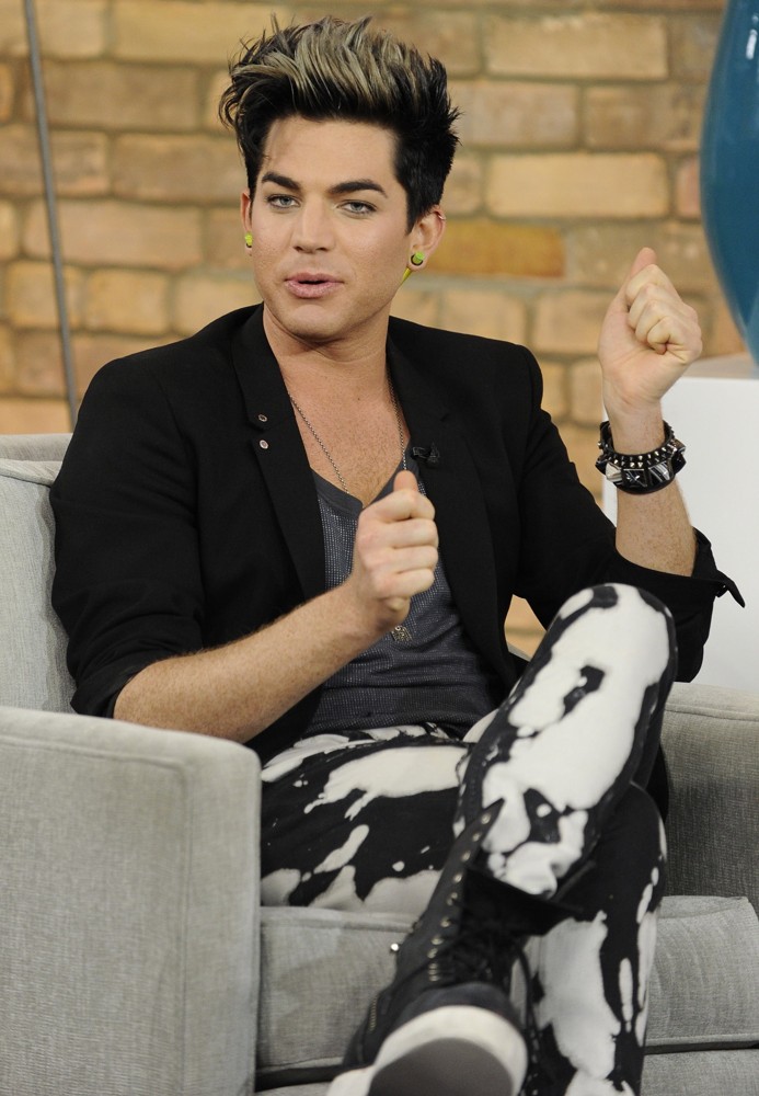 Adam Lambert;<br>Adam Lambert Appears on The Marilyn Denis Show Promoting His Album Trespassing